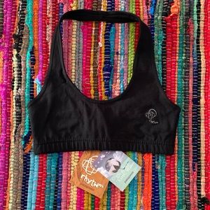 patagonia rhythm black halter top . NWT